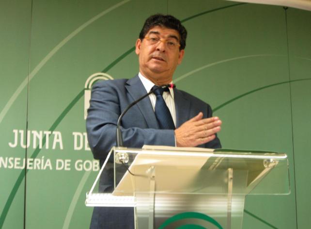 Diego Valderas, Vicepresidente y Consejero de Administración Local y Relaciones Institucionales de la Junta de Andalucía