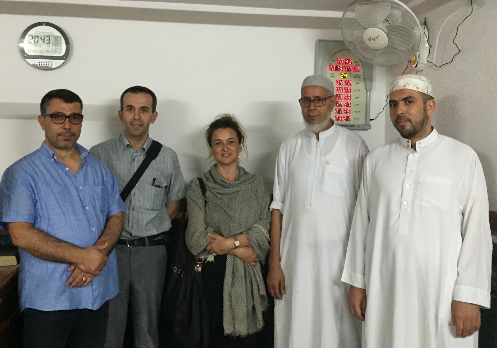 La subdirectora General de Asuntos Religiosos Visita la Mezquita ALHUDA de Hospitalet de Llobregat